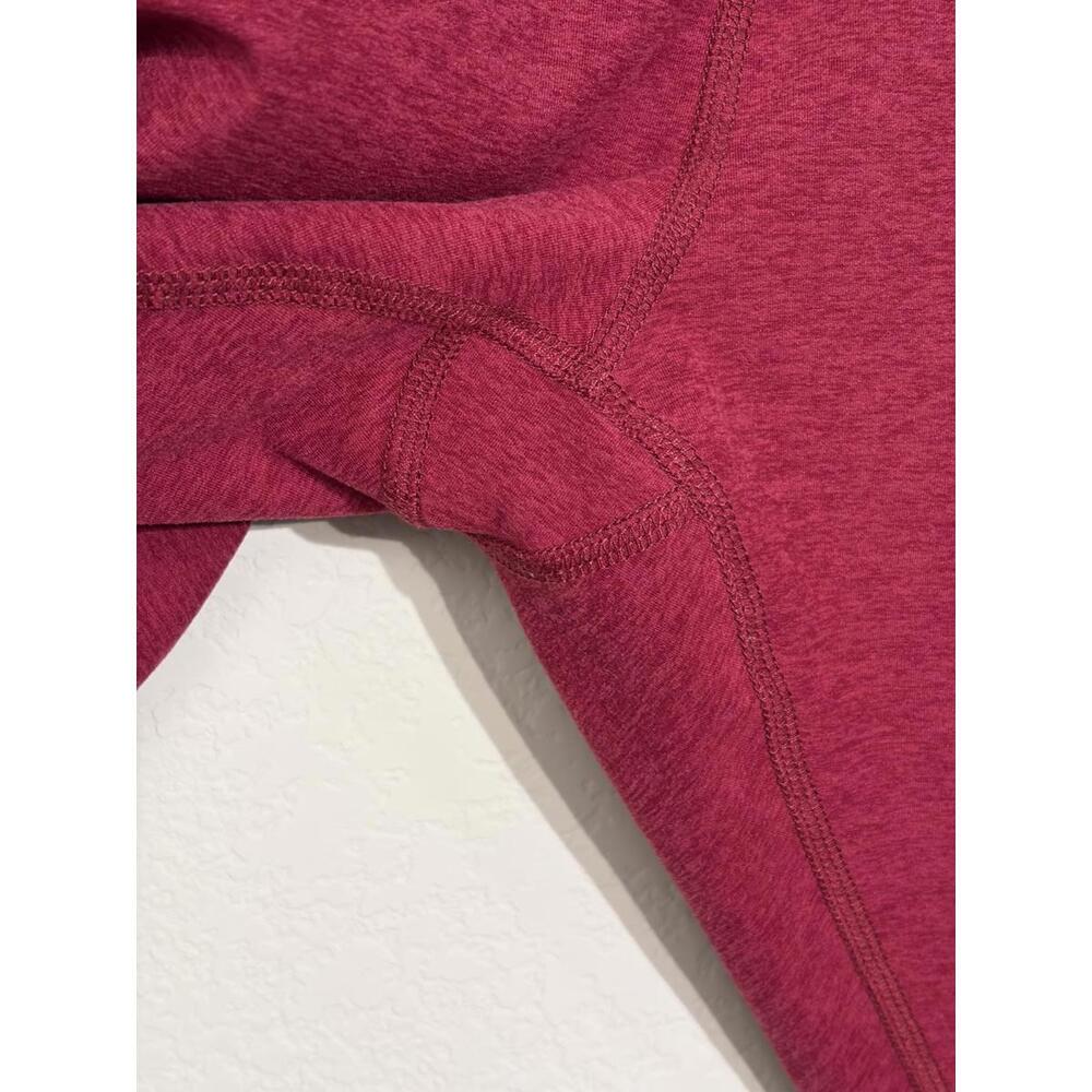 Beyond Yoga 3X Spacedye Plus Size Red Maroon High Rise Crop Leggings - Picture 6 of 12